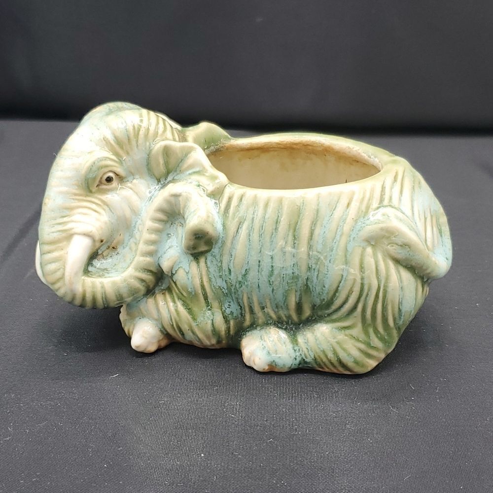 Elephant Ceramic Planter 